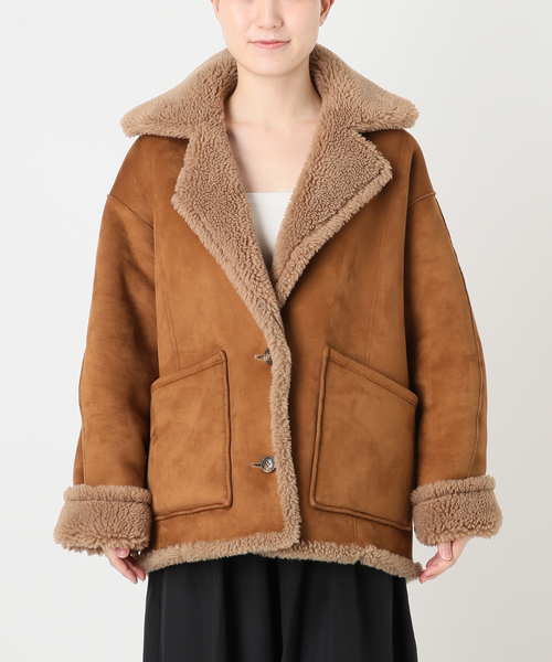 venit（ヴェニット） コート アウター 別注リバーシブルボアコート VEJ