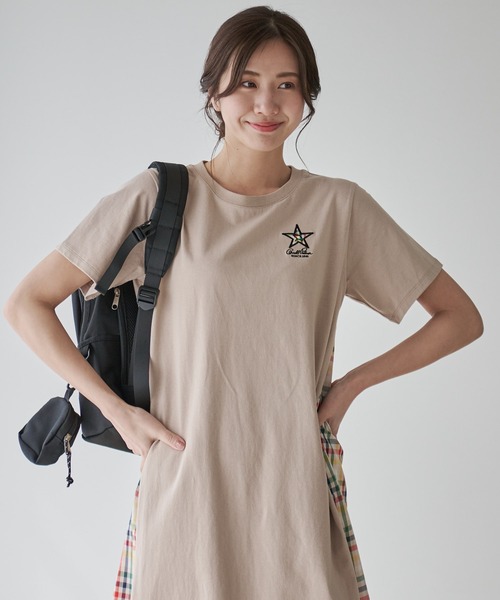「Arnold Palmer」 Tシャツワンピース M ブラック レディース_画像7