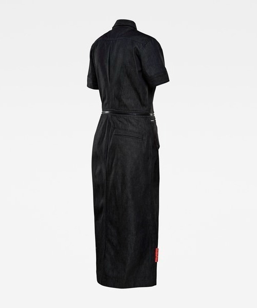 【オシャレ⭐G-STAR RAW】アイボリー　黒　ワンピース G-STAR RAW ワンピース E Moto Uniform Dress : ZOZOTOWN Yahoo