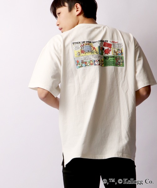 Tシャツ Tシャツ Kellogg S 韓国版 ケロッグ 刺繍 プリントオーバーtシャツ Zozotown Paypayモール店 通販 Paypayモール
