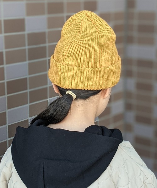 \"ワンオクtaka着用\" DANCER ビーニー ニット帽 イエロー Amazon | [ナコタ] Good Fit Short Beanie ウールショートワッチ