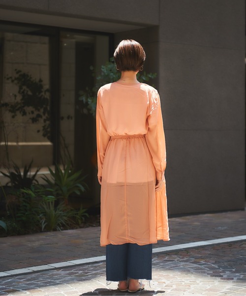 Sakka シャツワンピース 2WAYシアーシャツワンピース : ZOZOTOWN Yahoo