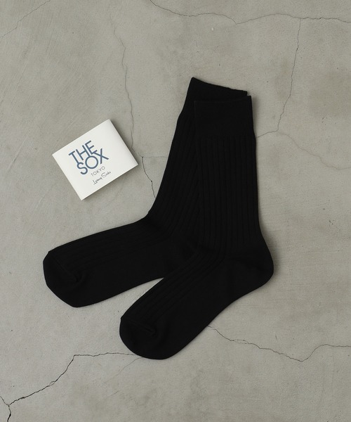 THE SOX 靴下 メランジ6/2リブソックス メンズ : ZOZOTOWN Yahoo!店