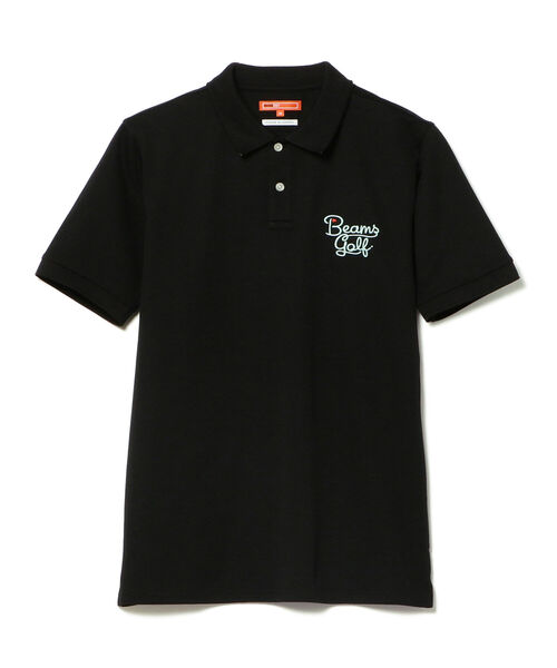 ビームスゴルフ BEAMS GOLF 襟裏ジャカード フラワーロゴ ポロシャツ BEAMS GOLF（ビームス ゴルフ）PURPLE LABEL / ストレッチ