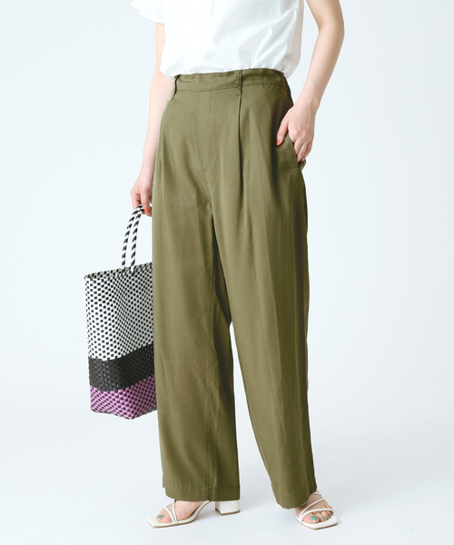 B.C STOCK パンツ リヨセルワイドパンツ : ZOZOTOWN Yahoo!店