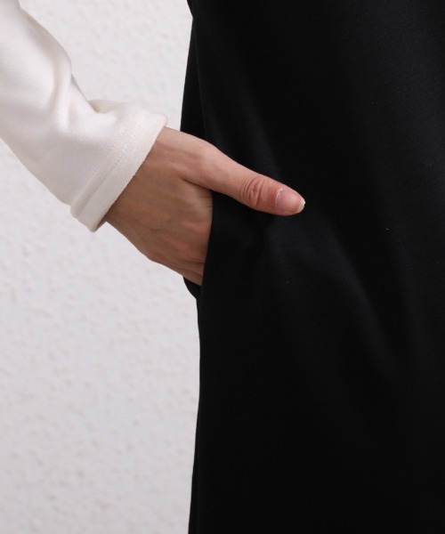 COO+i（クーイ） ワンピース 2WAYマーメードロングワンピース Vネック