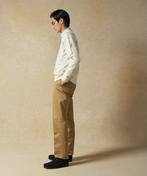 新品タグ付きJ.PRESSコットンセーター ドライコットン フェアアイルニット / J.PRESS MEN