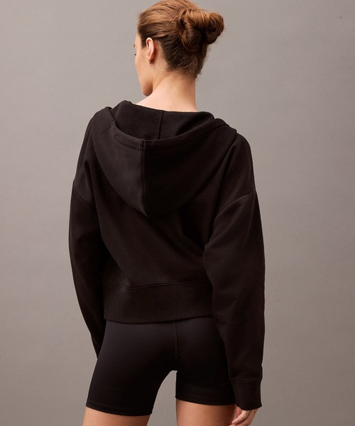 トレーナー スウェット ロングスリーブアーカイブロゴパーカー レディース Calvin Klein トレーナー スウェット ロングスリーブアーカイブ