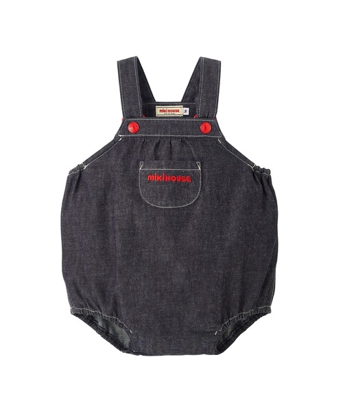 MIKI HOUSE（ミキハウス） ベビー服 ロンパース ロゴロンパース