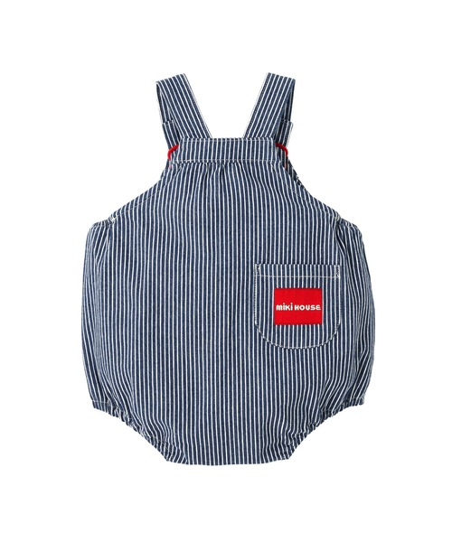 MIKI HOUSE（ミキハウス） ベビー服 ロンパース ロゴロンパース