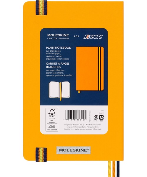 MOLESKINE 手帳 K-WAY (ケーウェイ) × モレスキン コラボ ノート