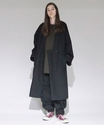VOAAOV（ヴォアーブ） ノーカラーコート コート 「VOAAOV」Organic