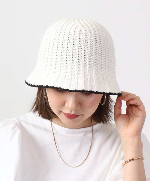 TESTIFY 帽子 ハット ニットハット 古着ミックス / Loose Knit Hat
