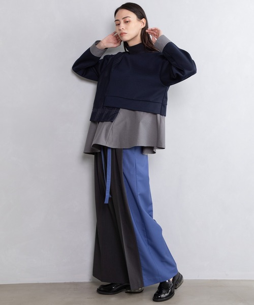 MARECHAL TERRE（マルシャルテル） tシャツ Tシャツ アシンメトリー