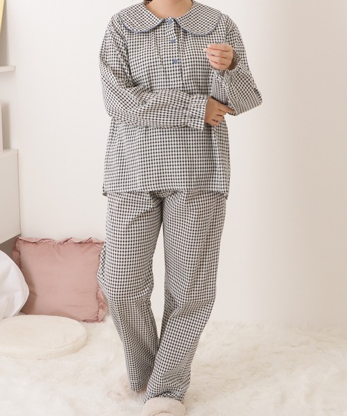 Lace Ladies（レースレディース） パジャマ ルームウェア ビッグカラー