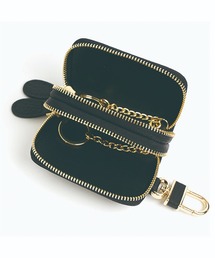 【MARS】本革キーケース・フラットポーチ Port（ポート） キーケース 本革 ダブルファスナー キーケース ポーチ