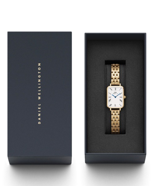 quadro 腕時計 Quadro Roman 青針 リンクウォッチ レディース腕時計