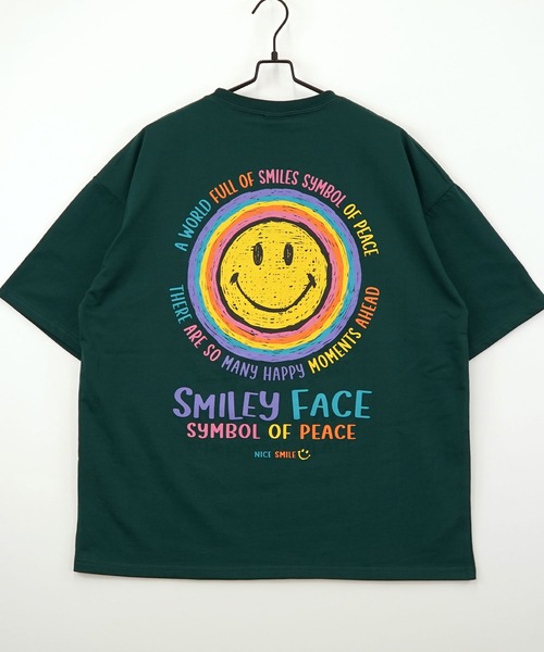 ♢【両面刺繍ロゴ】スマイリーフェイス コットンTシャツ パイルロゴ 2604 楽天市場】 ブランド一覧 > →2ページ目 > ○SMILEY FACE