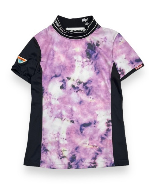 ディセンバーメイ(半袖) DECEMBERMAY（ディセンバーメイ） ポロシャツ 半袖 Tie dye art