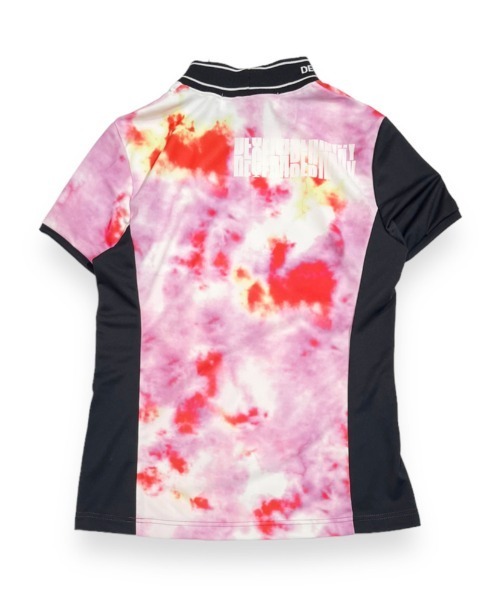 DECEMBERMAY（ディセンバーメイ） ポロシャツ 半袖 Tie dye art