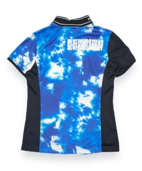 DECEMBERMAY（ディセンバーメイ） ポロシャツ 半袖 Tie dye art