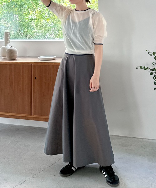 美品✨　フォクシー　ニット　カットソー　フローラパフ パフスリーブ　ミントブルー ニット – FOXEY 公式オンラインブティック