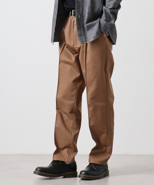 kan × BEAVER ビッグチノパンツ ベージュ M BIG MIKE（ビッグマイク） チノパン BIGMIKE CINO PANT メンズ