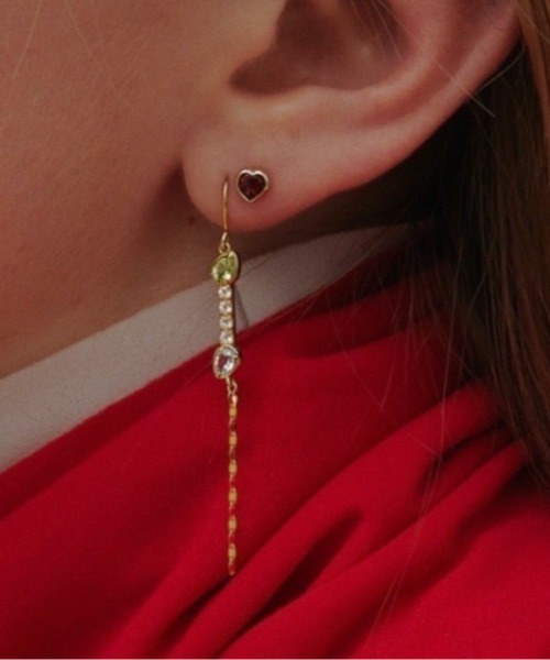 les bonbon（ルボンボン） ピアス 「les bonbon」lily chain pierce