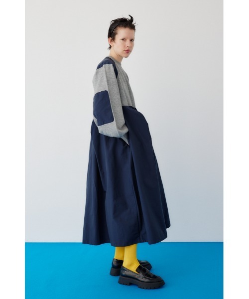 HeRIN.CYE ワンピース Elbow patch knit dress エルボーパッチニット