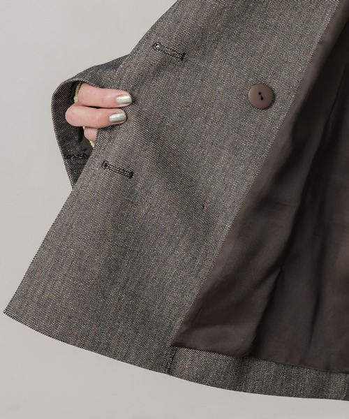 PUBLIC TOKYO セットアップ ダークグレー サイズ2（M・L相当） PUBLIC TOKYO ジャケット テーラードジャケット ピークド