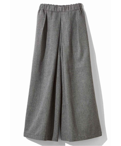 MEDE19F パンツ MEDE19F ツイード素材のはかまパンツ「グレー