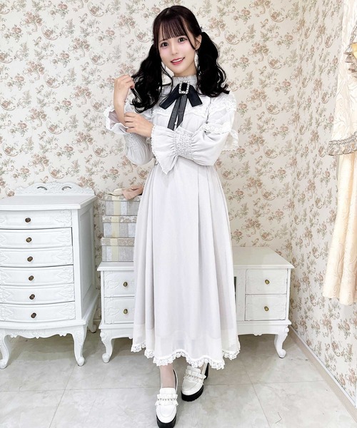 ROJITA（ロジータ） ワンピース 「新色追加」ケープマキシワンピース