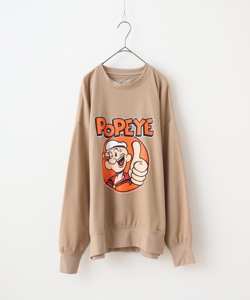 POPEYE（ポパイ） トレーナー スウェット POPEYE oversized sweatshirt