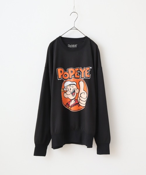 POPEYE（ポパイ） トレーナー スウェット POPEYE oversized sweatshirt