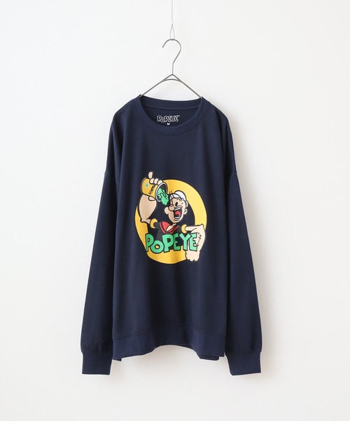 POPEYE（ポパイ） トレーナー スウェット POPEYE oversized sweatshirt