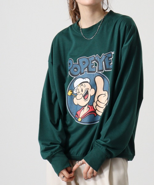 POPEYE（ポパイ） トレーナー スウェット POPEYE oversized sweatshirt