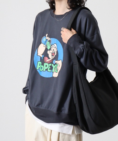 POPEYE（ポパイ） トレーナー スウェット POPEYE oversized sweatshirt