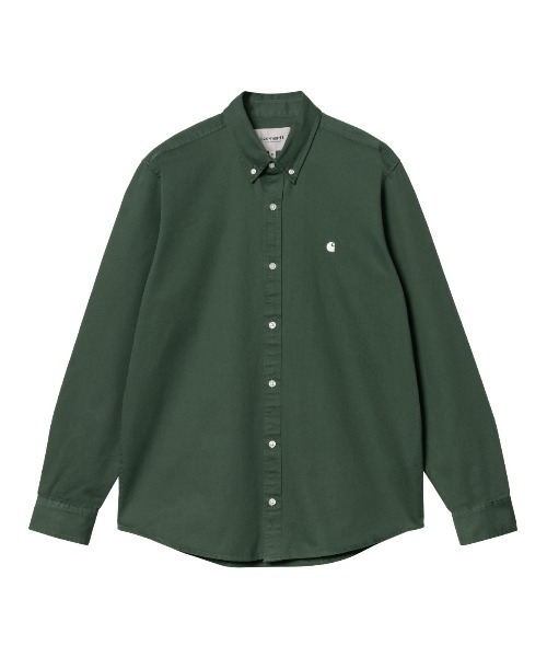 期間限定特別価格 L/S シャツ WIP Carhartt MADISON ワークイン SHIRT（カーハート トップス