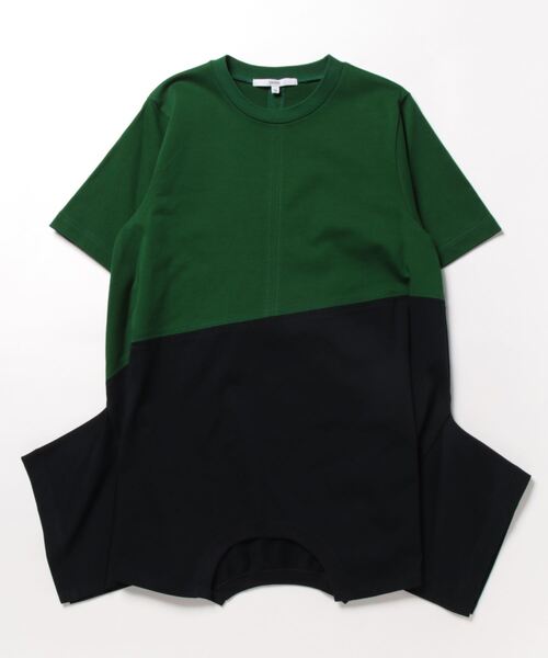 「UN3D.」 半袖Tシャツ 36 グリーン レディース UN3D. 「UN3D.」 半袖カットソー 36 グリーン レディース
