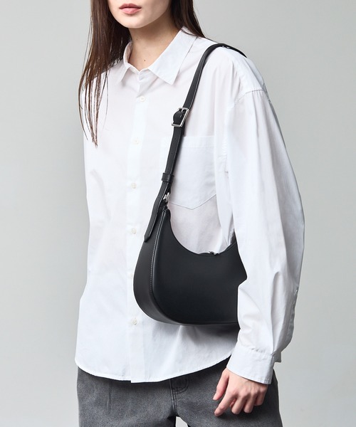 CALLNE ショルダーバッグ 「CALLNE」2WAY Half Moon Mini Bag / 2WAY