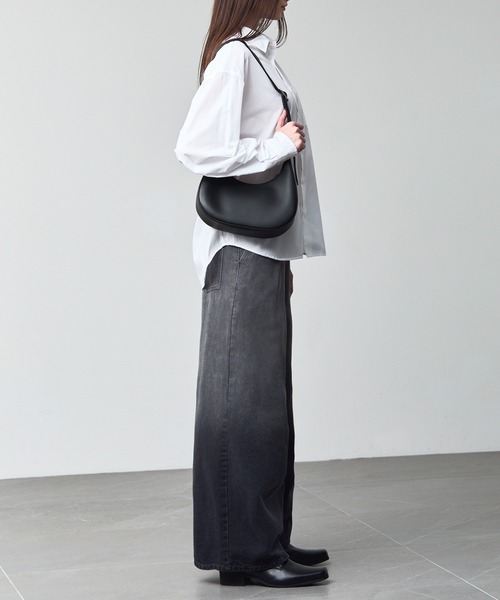CALLNE ショルダーバッグ ミニ 「CALLNE」2WAY Half Moon Mini Bag