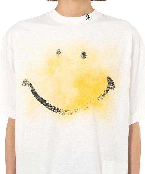 MIHARA YASUHIRO スマイリーTシャツ38 MAISON MIHARA YASUHIRO tシャツ Smily Face Printed T-shirt