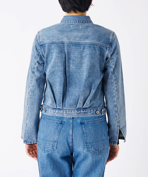 woadblue（ウォードブルー） デニムジャケット gジャン 「157×WOADBLUE