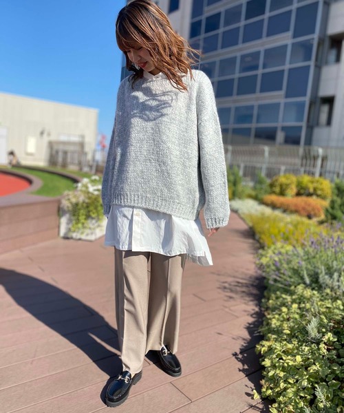 TRICOTS JEAN MARC 「TRICOTS MARC」 長袖ニット FREE ブルー