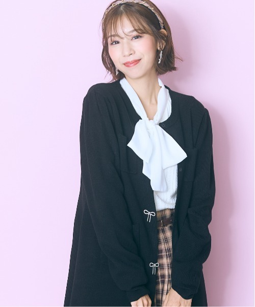 メ*4様 完売品【LUNA SEA ロングカーディガン】 ブラック 美品 メ*4様 完売品【LUNA SEA ロングカーディガン】 ブラック 美品 - メルカリ