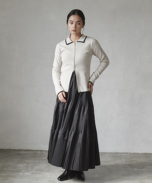 hunch（ハンチ） ニット セーター 「静電気防止」やわもちヤーン W