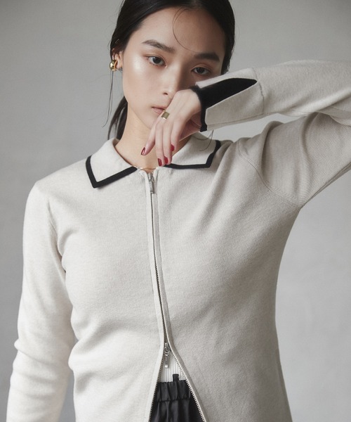 hunch（ハンチ） ニット セーター 「静電気防止」やわもちヤーン W