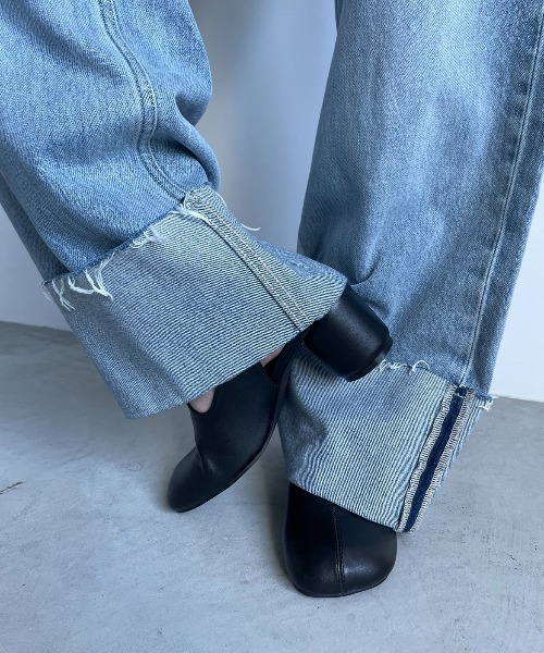 AIC. パンプス ラウンドヒールストラップシューズ : ZOZOTOWN