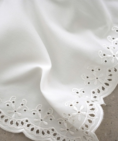 ニット セーター 刺繍入り セーラーカラー ペプラム ニット le reve vaniller レディース le reve vaniller ニット セーター 刺繍入り セーラーカラー