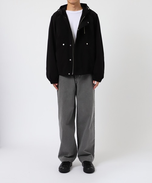 AFF AIVER ウォッシュ PUショートブルゾン　Mサイズ　ブラック ONLINE STORE – AIVER